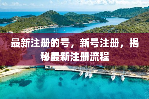 最新注册的号，新号注册，揭秘最新注册流程